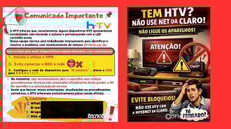 Comunicados que tem circulado nas redes sociais. Imagem: Tecnoblog/Reprodução