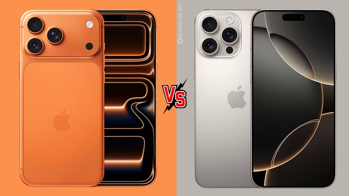 Comparativo: iPhone 17 Pro Max vs iPhone 16 Pro Max