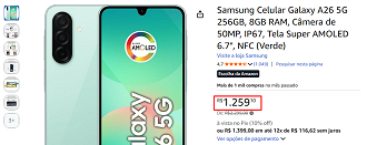 Oferta do Galaxy A26