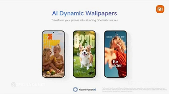 AI Dynamic Wallpapers no HyperOS 3