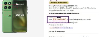 Oferta do Motorola Edge 60