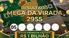 Resultado da Mega da virada 2955 de HOJE: veja os números sorteados nesta quarta (31)