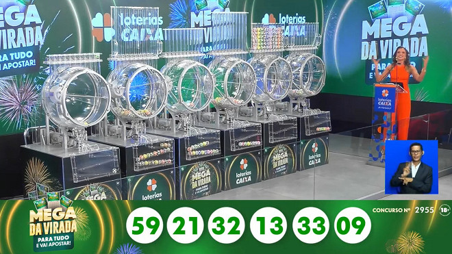 Resultado da Mega da virada 2955 de HOJE: veja os números sorteados ...
