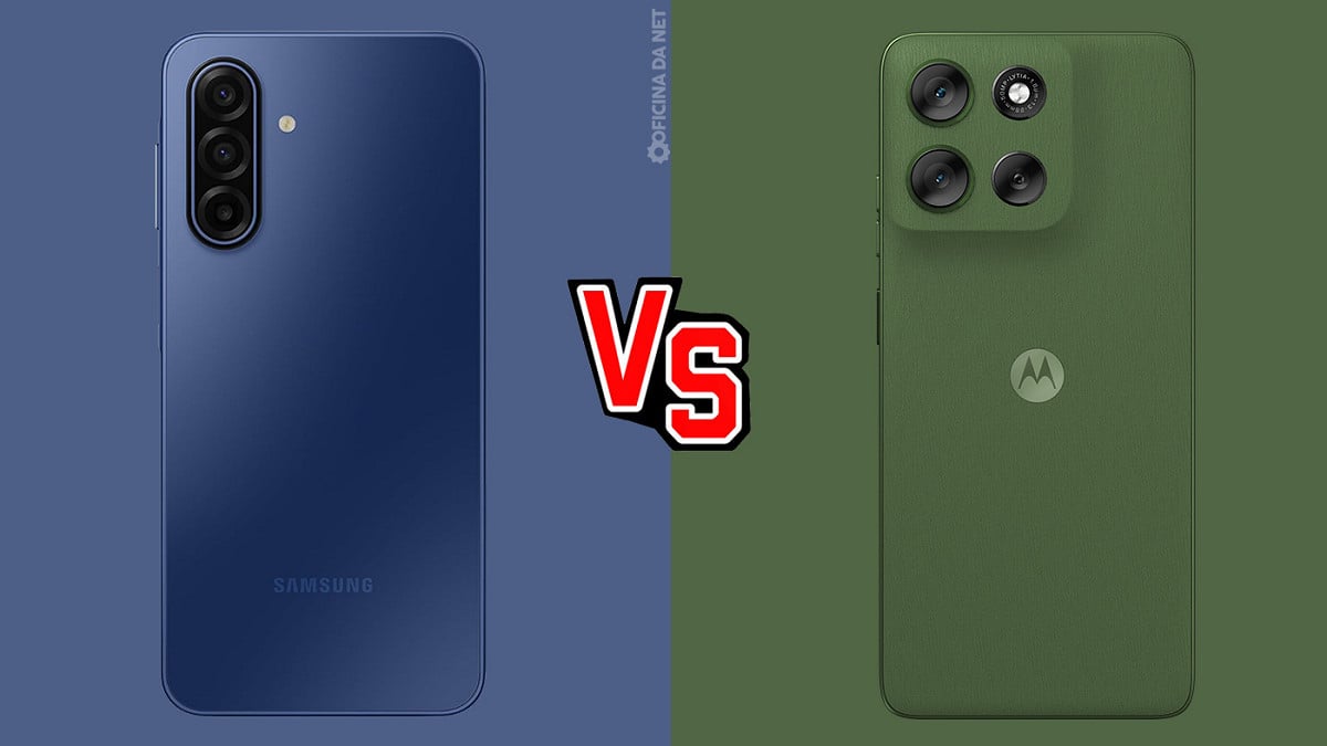 Comparativo: Galaxy A17 5G vs Moto G56 5G