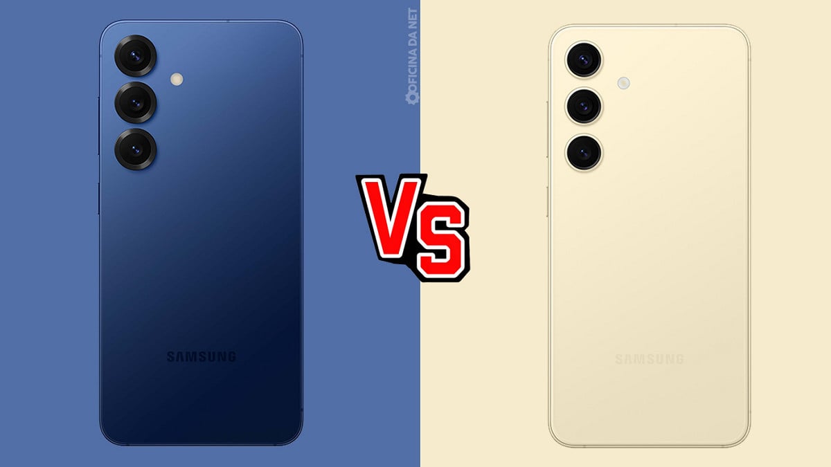 Comparativo: Galaxy S25 vs Galaxy S24