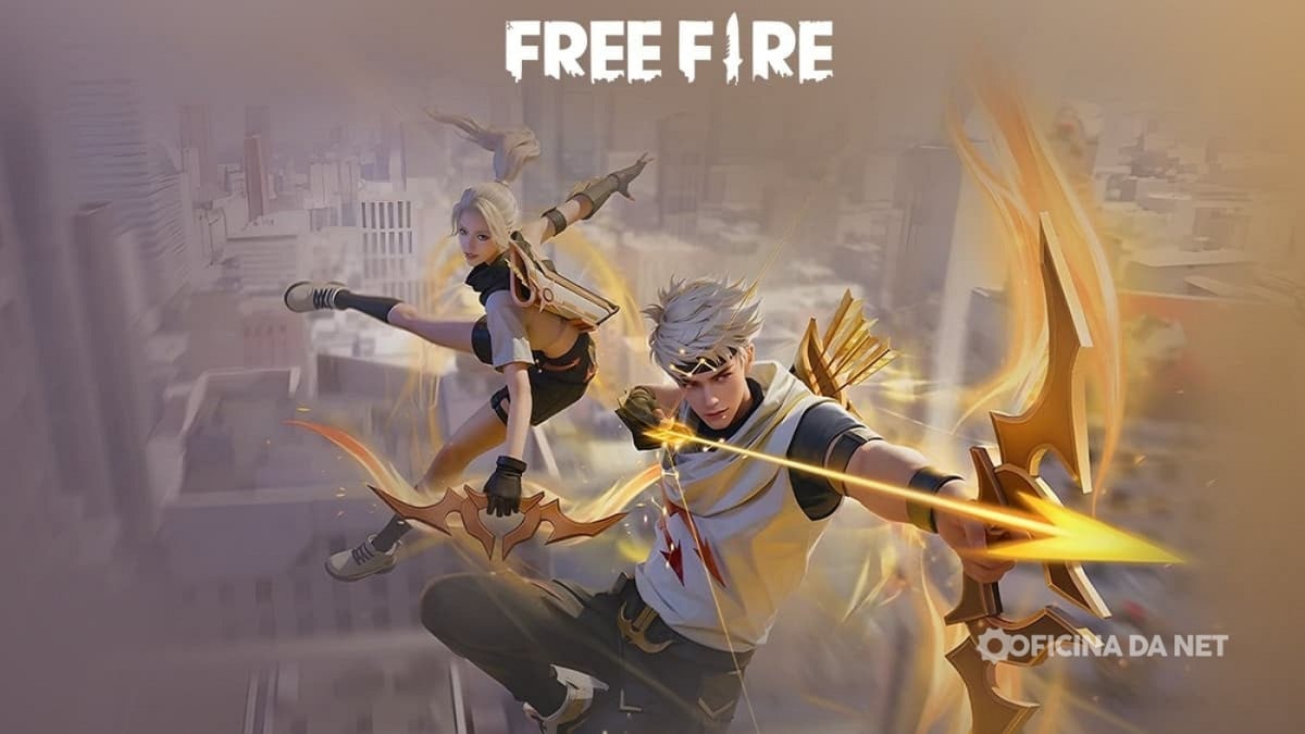 Códigos Free Fire de janeiro de 2026. Imagem: Oficina da Net