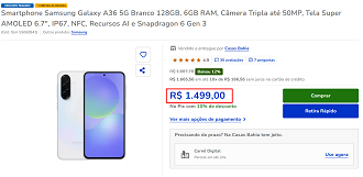 Oferta do Galaxy A36