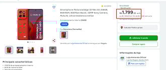 Oferta do Motorola Edge 50 Neo