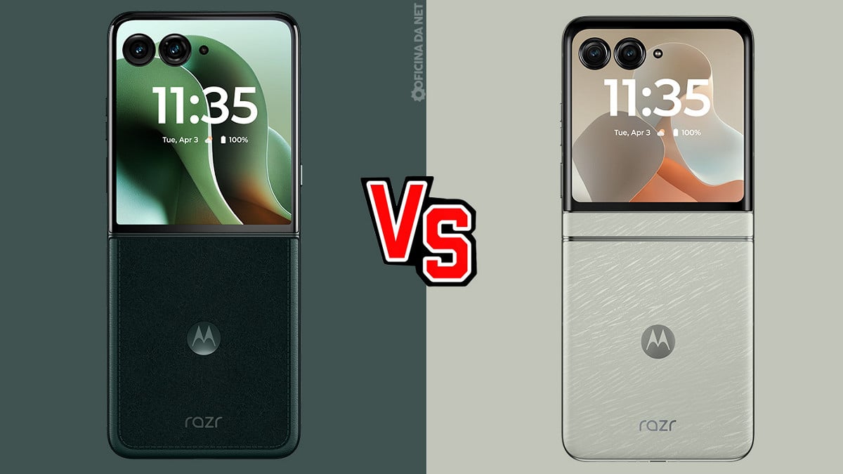 Comparativo: Motorola Razr 60 Ultra vs Razr 60