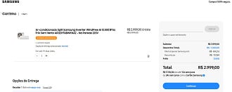 Ar-condicionado da Samsung por R$ 2.999,00 nessa semana!