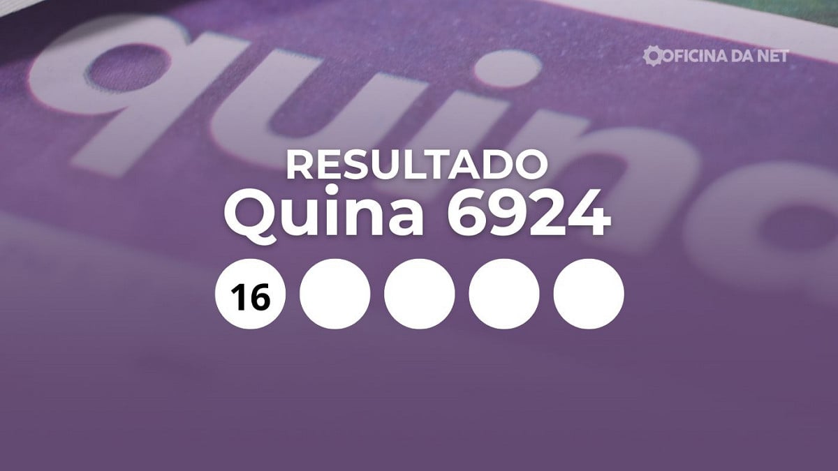 Veja os números sorteados da Quina 6924