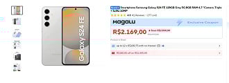 Oferta do Galaxy S24 FE