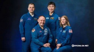 Tripulantes da Crew-11, lançada em agosto de 2025. Imagem: Reprodução