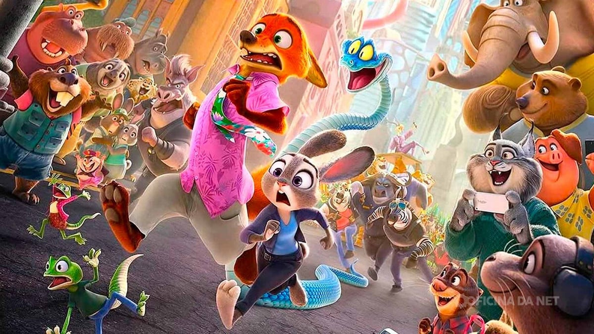 Zootopia 2 é o filme mais baixado pelo torrent. Imagem: Reprodução