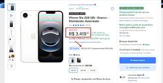 Oferta do iPhone 16e