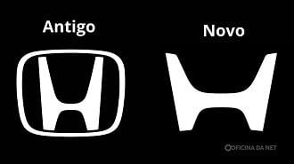 Logotipo da Honda passa por mudança. Imagem: Oficina da Net