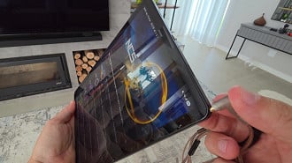 Posição do fone de ouvidos