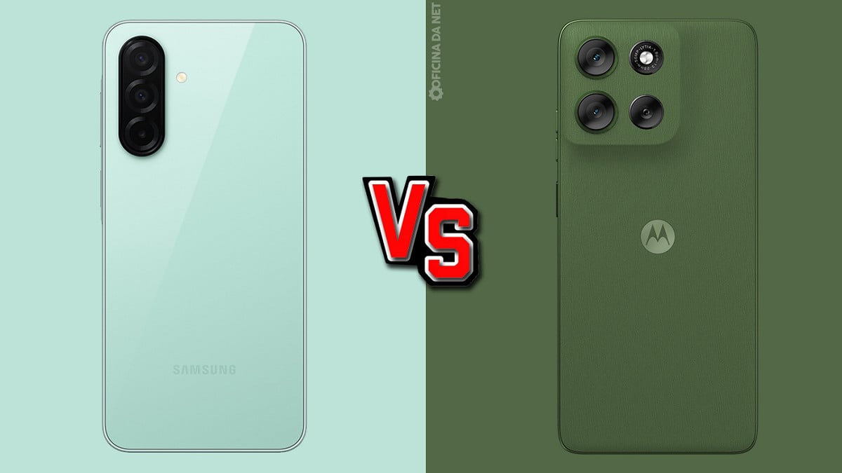 Comparativo: Galaxy A26 vs Moto G56
