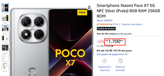 Oferta do POCO X7