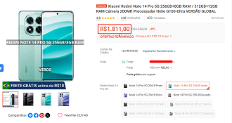 Oferta do Redmi Note 14 Pro 5G