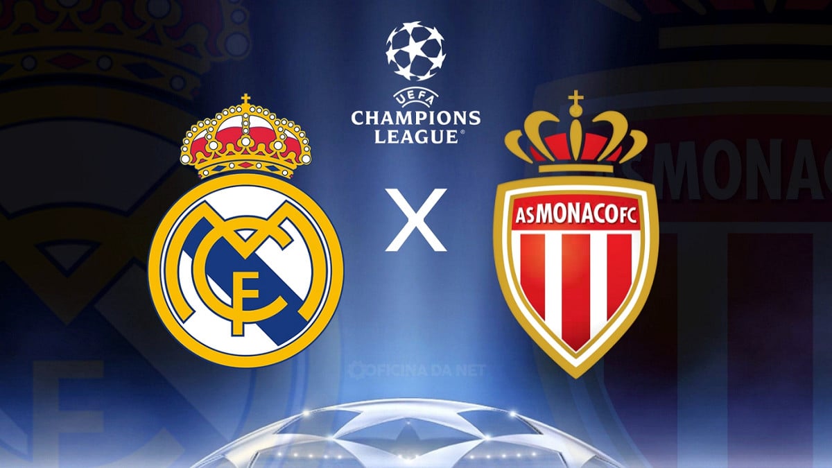 Onde assistir a Real Madrid x Monaco