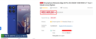 Oferta do Motorola Edge 60 Pro