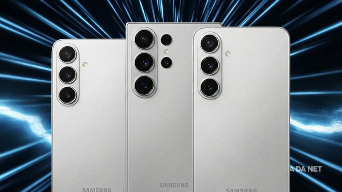 Está confirmado que o Galaxy S26 chega em fevereiro. Imagem: Oficina da Net