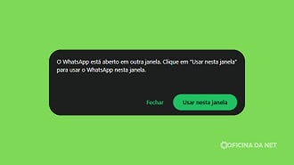 É impossível ter duas telas conectadas no WhatsApp Web