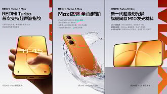 Teasers do Redmi Turbo 5 Max