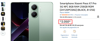 Oferta do POCO X7 Pro