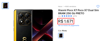 Oferta do POCO X7