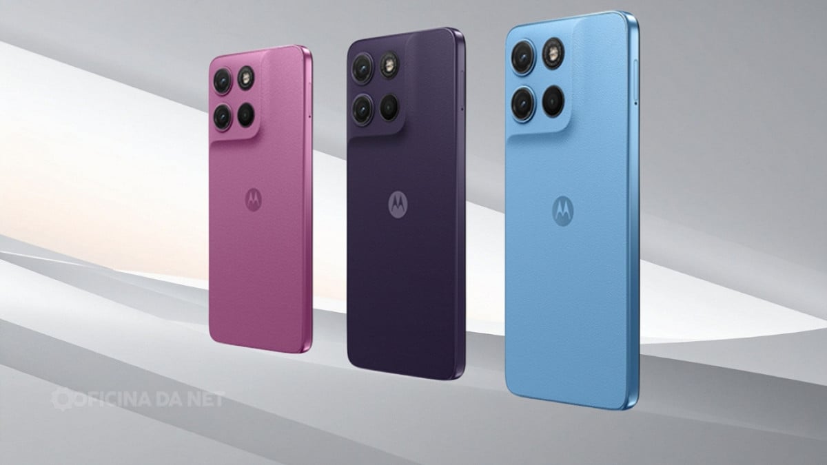 Motorola acaba de lançar os novos Moto G17 e Moto G17 Power. Imagem: Reprodução