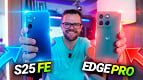 Galaxy S25 FE vs Edge 60 Pro: qual é o melhor custo-benefício de 2026?