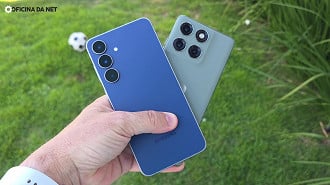 Design do S25 FE vs Edge 60 Pro