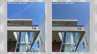 Comparativo das câmeras