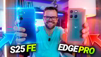 Galaxy S25 FE vs Edge 60 Pro: qual é o melhor custo-benefício de 2026?