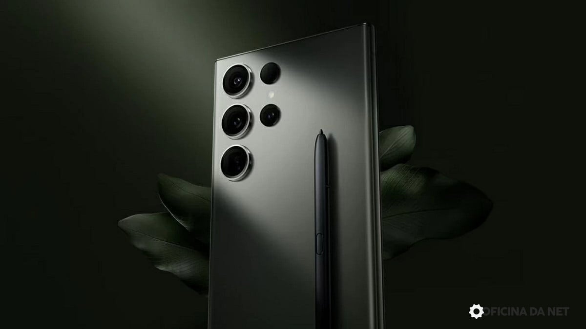 Celular premium da Samsung