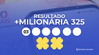 Resultado da +Milionária 325 de hoje (31/01): prêmio de R$ 20 milhões