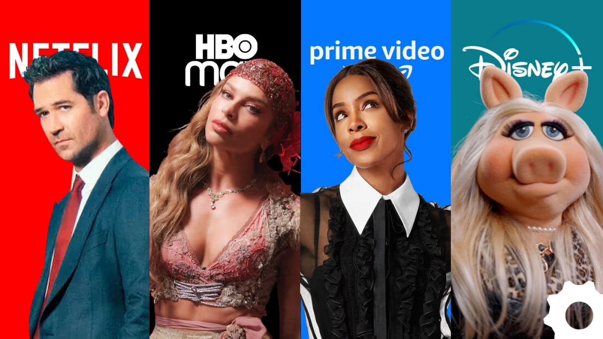 Lançamentos da Netflix, Max, Prime Video e Disney+ nesta semana de 2 a 8 de fevereiro. Imagem: Oficina da Net