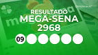 Resultado da Mega-Sena 2968 desta terça (3) com prêmio de R$ 130 milhões