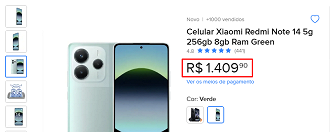 Oferta do Redmi Note 14 5G