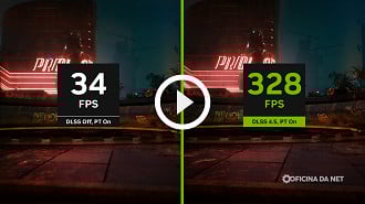 DLSS permite que um jogo pesado como Black Myth: Wukong se mantenha estável, mesmo em um hardware que não tem tanto poder de fogo. Imagem: NVIDIA/Reprodução