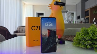 realme C71 5G tem tela de 120Hz