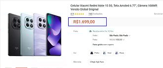 Oferta do Redmi Note 15 5G