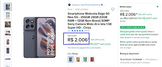 Oferta do Edge 60 Neo
