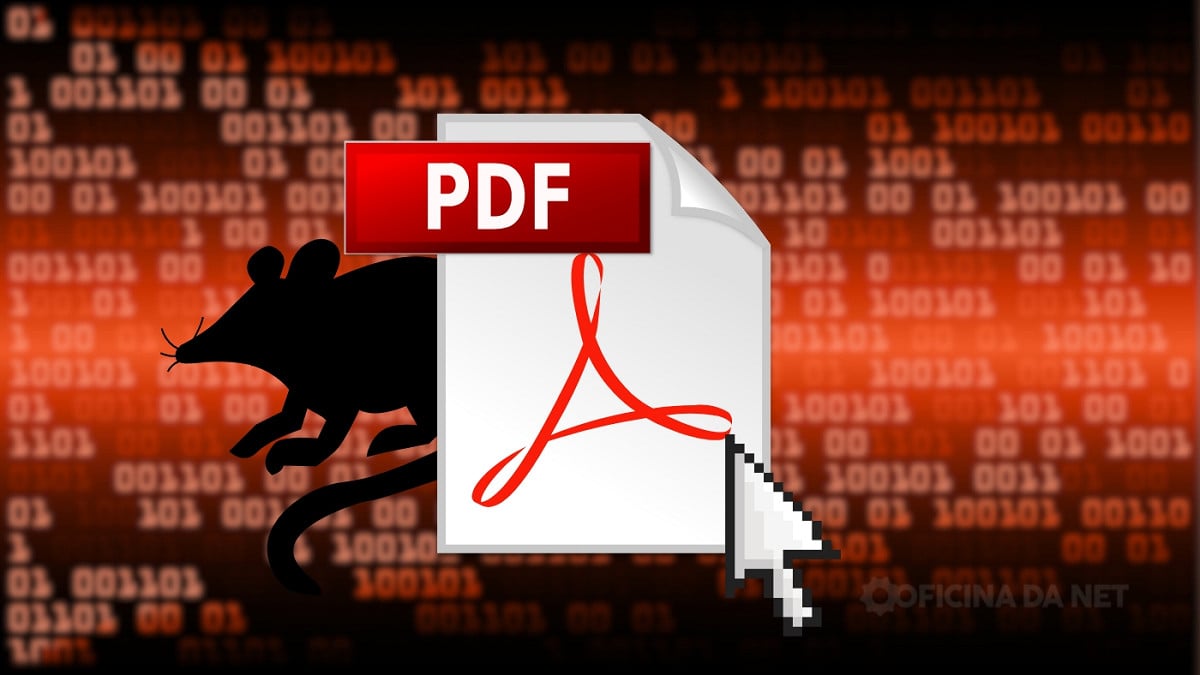PDF de boleto vira armadilha e permite invasão completa do computador. Imagem: Oficina da Net
