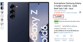 Oferta do Galaxy Z Fold6