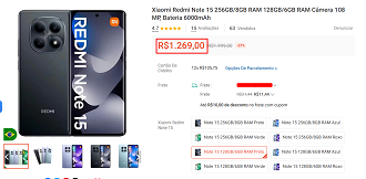 Oferta do Redmi Note 15 4G