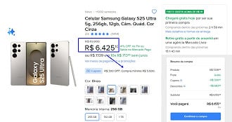 Oferta do Galaxy S25 Ultra