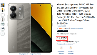 Oferta do POCO M7 Pro
